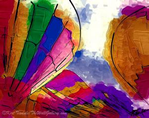 Hot Air Balloons - Bright Colorful Fun