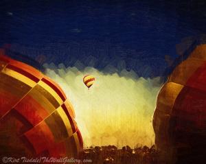 Hot Air Balloons - Old World Charm